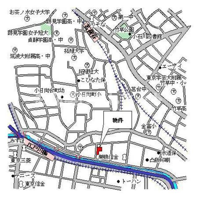 パークアクシス文京ステージ【高級賃貸・ブランドマンション】の地図