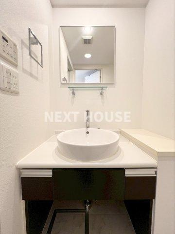 セレッソコート上本町EASTの独立洗面台