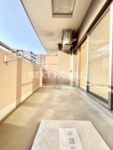セレッソコート上本町EASTのバルコニー