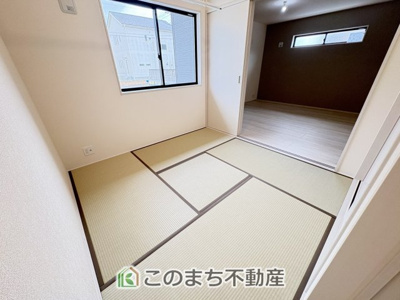 【和室】 | Livele Garden.S　第20栃木大平町西水代　1号棟 | 宿泊者の就寝スペースとして活用できる和室4.5帖♪