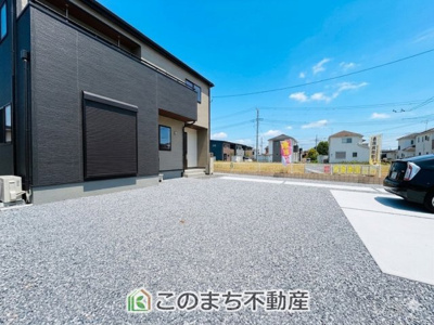 【庭】 | Livele Garden.S　第20栃木大平町西水代　1号棟 | 広々としたお庭でプール遊びやBBQを思い切り楽しめます☆