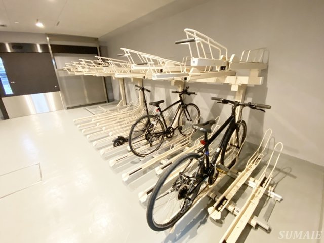 テラス駒込サウスのその他共用部分|自転車置場です
