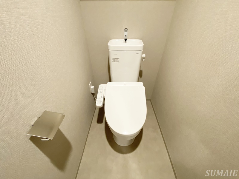 テラス駒込サウスのトイレ|コンパクトで使いやすいトイレです