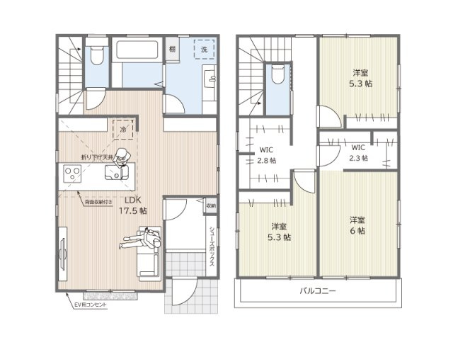 【間取り】 | 武蔵村山市大南3丁目/新築戸建て