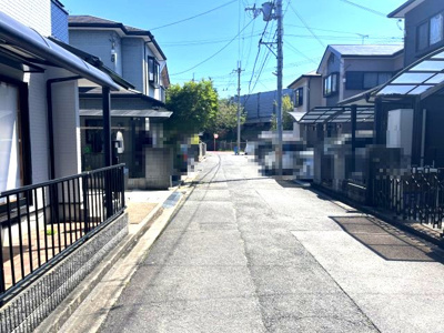 【前面道路含む現地写真】 | 生駒郡安堵町大字西安堵【リフォーム済】
