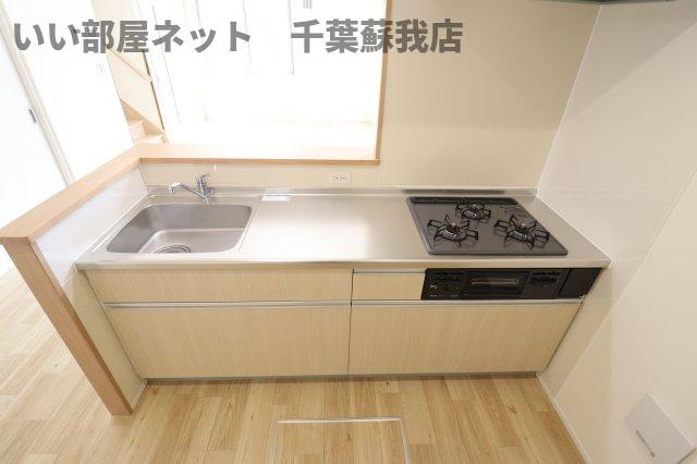 グリーンヴィラのキッチン|お料理しやすいキッチンです