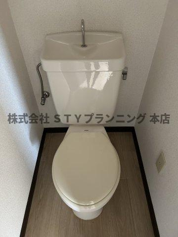 仲介手数料0円！サンハイツのトイレ