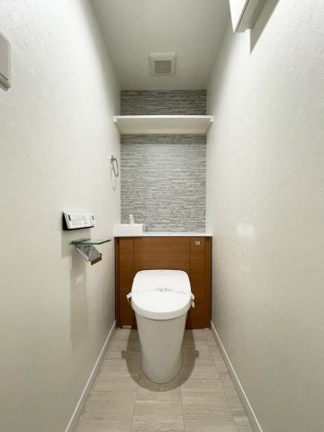 新品家具付きマンション赤坂21(KaGood福岡)のトイレ