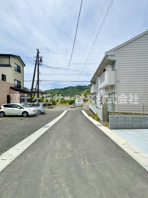 【前面道路含む現地写真】 | 静岡市葵区東1丁目 新築一戸建て 3号棟 | 前面道路含む現地写真です