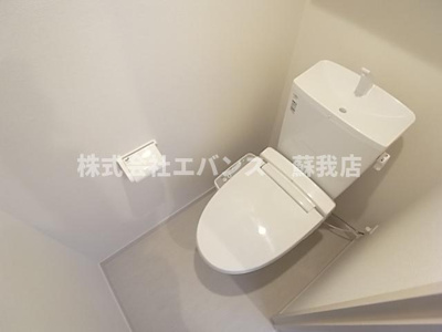 【トイレ】 | リブリ・MYU | ゆったりとした空間のトイレです