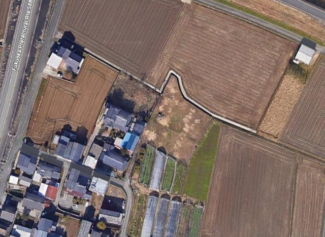 うきは市吉井町千年　更地の周辺