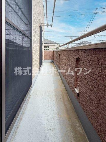 羽村市神明台4丁目　中古戸建のバルコニー