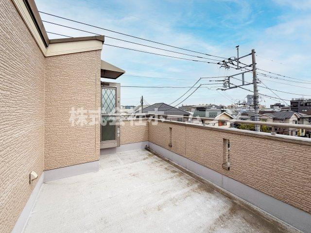 羽村市神明台4丁目　中古戸建のバルコニー