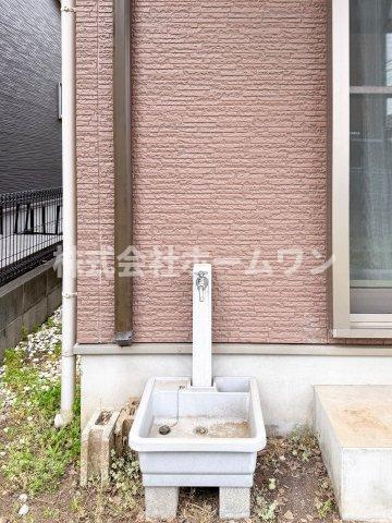 羽村市神明台4丁目　中古戸建の庭