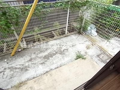 【バルコニー】 | プラザドゥサン | 外からの目が気にならないバルコニーで洗濯物が干せます