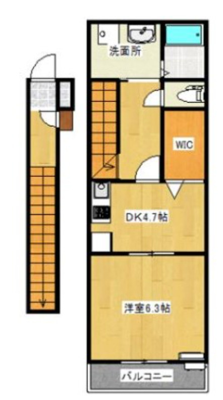 クレドール加古川の間取り