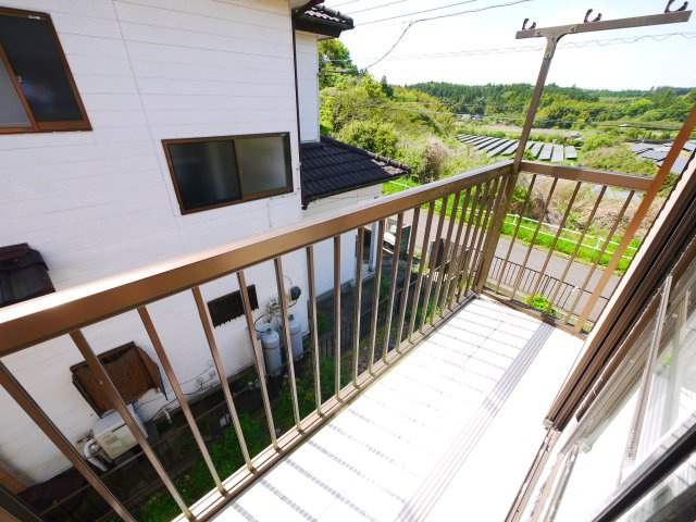山武市埴谷　中古戸建のバルコニー|内装一部リフォーム令和8年4月完了 平成6年9月築 4LDK 自然豊かな閑静な分譲地内 