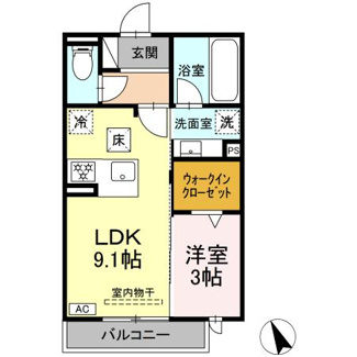 【間取り】 | ワイズヴィラ岐南WEST