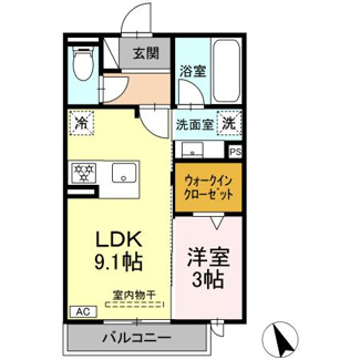 【間取り】 | ワイズヴィラ岐南WEST
