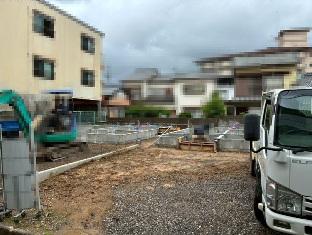 「江ノ口小4分×並列3台可」高知市新本町1丁目建売1　新築一戸建てのその他|※2026年5月24日撮影。建築中です☆