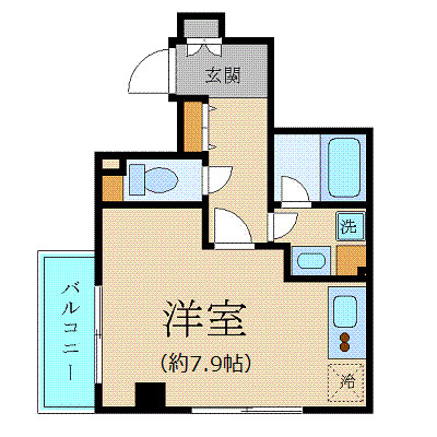 プレール・ドゥーク新宿御苑の間取り