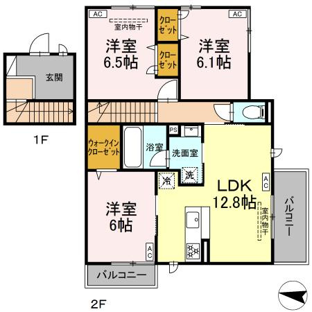 Vista Fujiの間取り