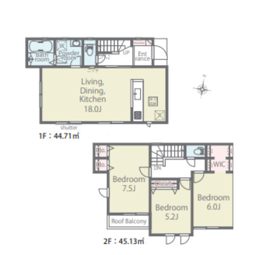 『八王子市新築戸建て』八王子市万町100-3【仲介手数料無料】　１期