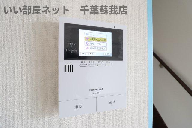 グリーンヴィラのセキュリティ|TVモニターホン付きでセキュリティ面も安心！