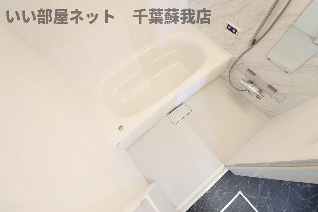 グリーンヴィラの浴室|コンパクトで使いやすいお風呂です