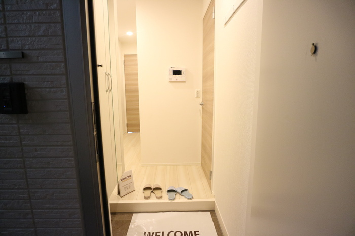 エクレール福田の玄関