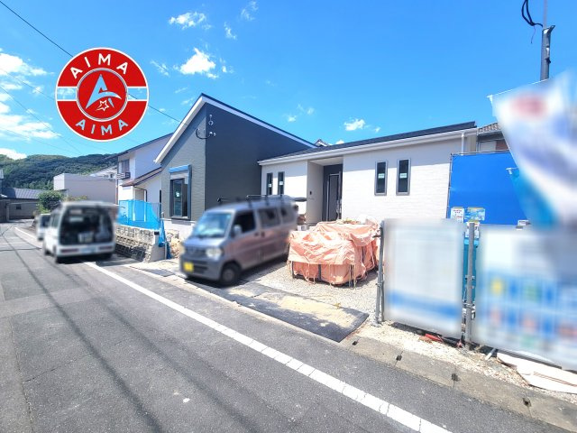 筑紫野市大字吉木第2-1棟（1号棟）の外観|デザイン性のある外観です。