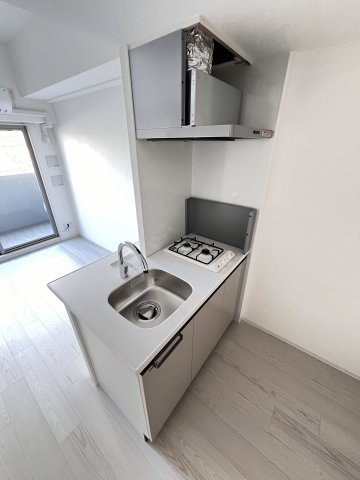 大阪市都島区都島本通４丁目の賃貸マンションのキッチン