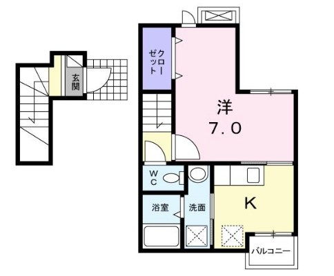 【間取り】 | アンジュ 三軒茶屋