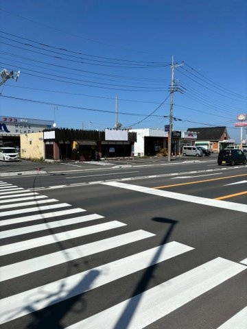 茨城県潮来市店舗の駐車場