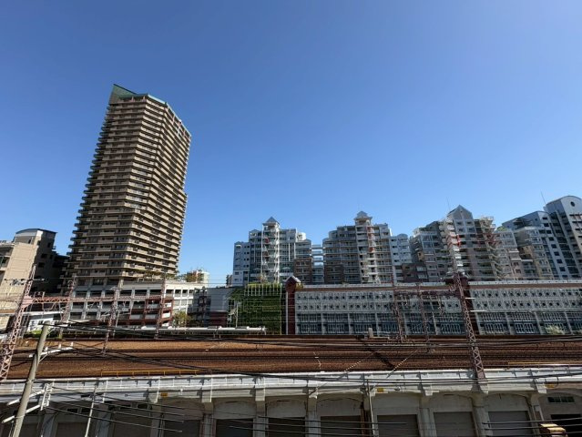ローレルハイツ神戸1号棟の展望|駅前です！