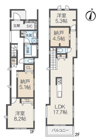 小田原市酒匂　築後未入居戸建　全1棟