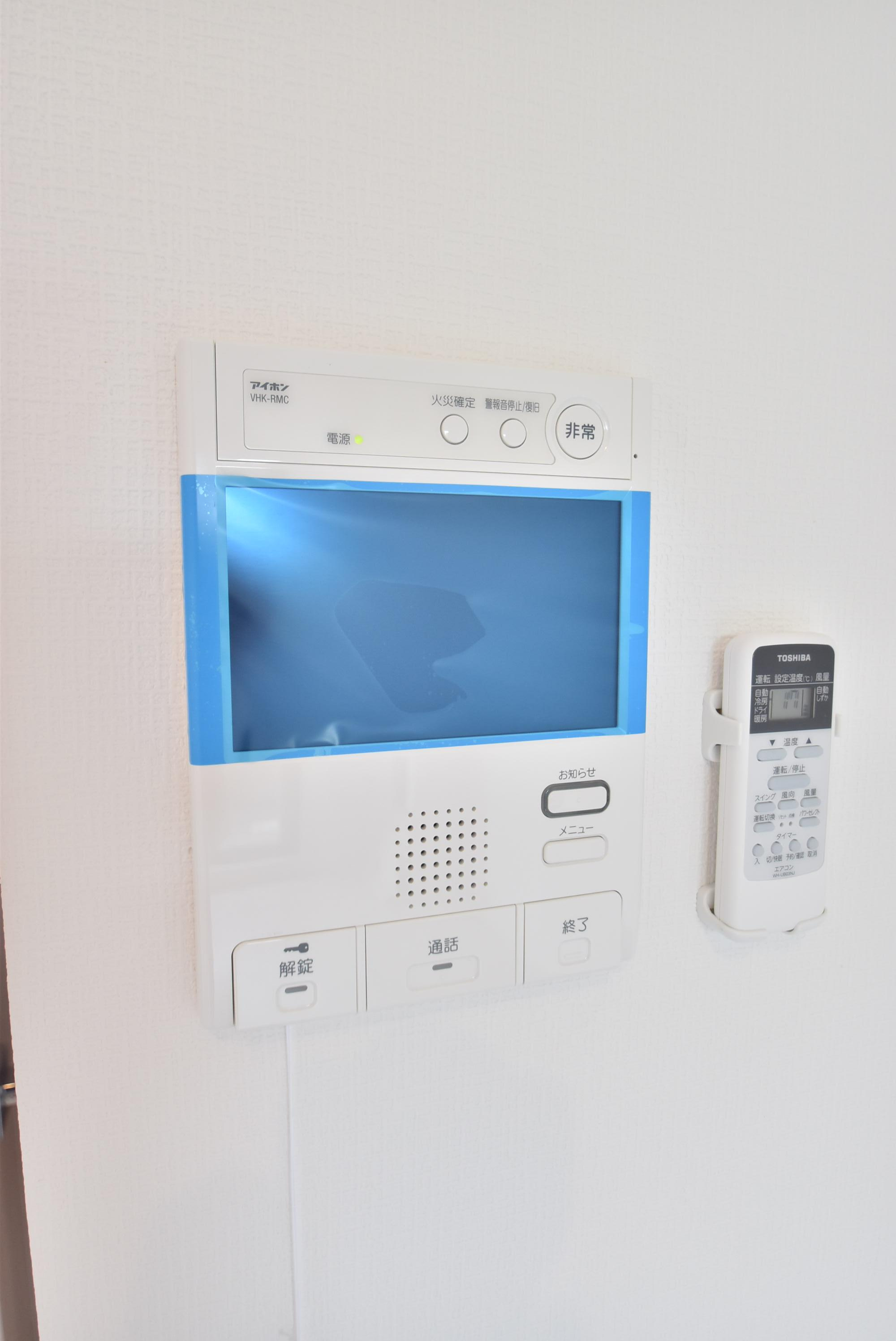 大阪市都島区中野町３丁目の賃貸マンションのセキュリティ