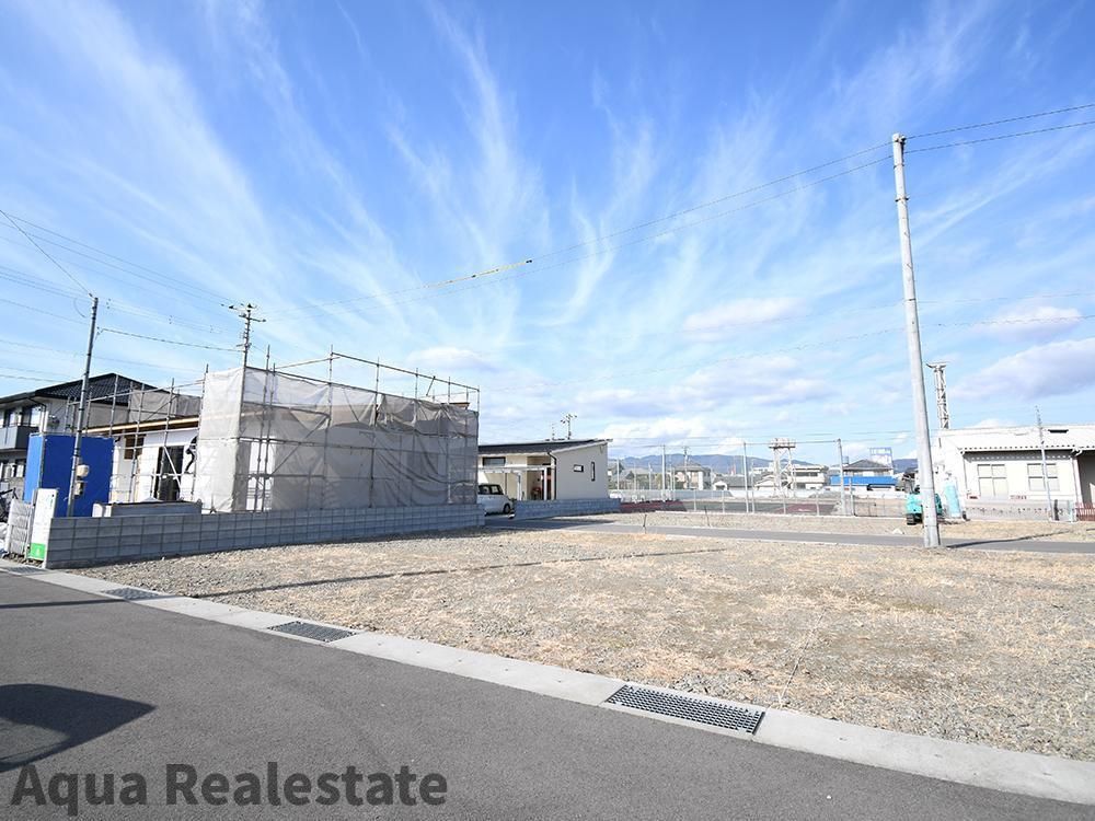オール電化デザイナーズハウス鴨島町建売⑨の前面道路含む現地写真|前面道路含む現地写真です