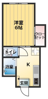 【間取り】 | シエル豊中　Ⅰ