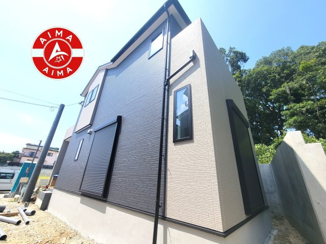 春日市弥生2丁目第2-2棟(5号棟)の外観|デザイン性のある外観です。