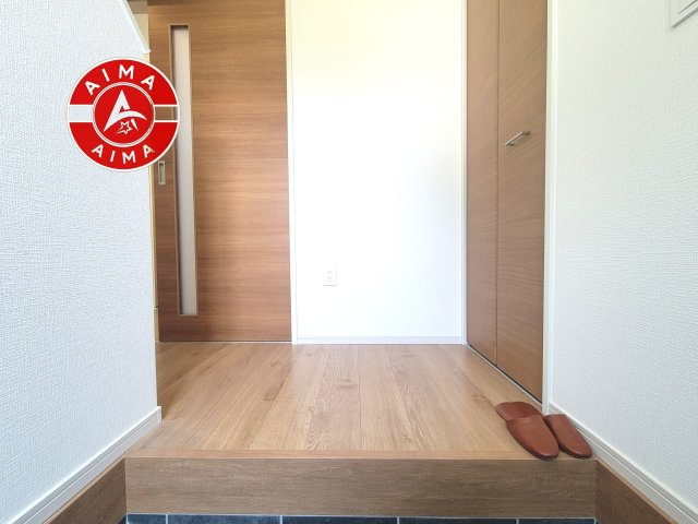 春日市弥生2丁目第2-2棟(5号棟)の防犯設備|二重ロックでしっかり防犯対策ができます。