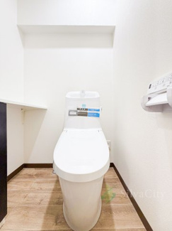 【トイレ】 | 平河町ドリームマンション | トイレ温水便座機能付