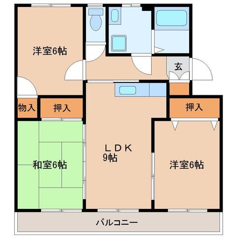 【間取り】 | サンライフ永楽