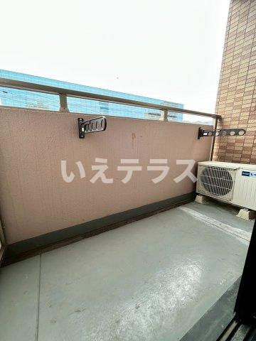 プレサンス神戸裁判所前のバルコニー