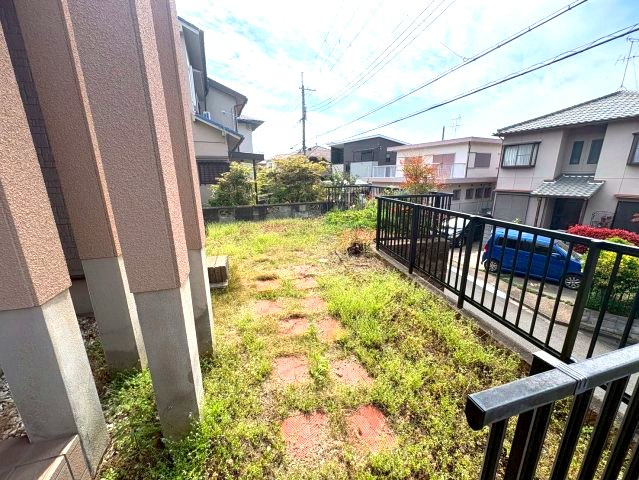 北貴望ヶ丘戸建の庭