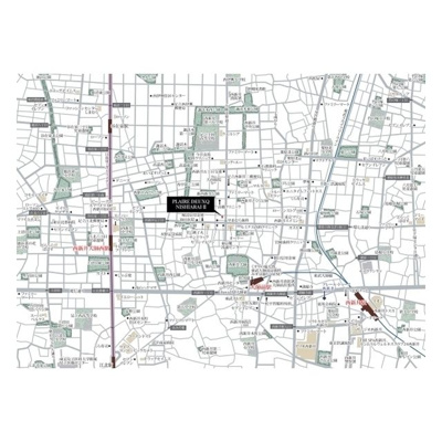 【地図】 | プレール・ドゥーク西新井Ⅱ