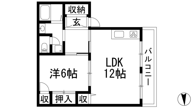 【間取り】 | シャレオ上大市