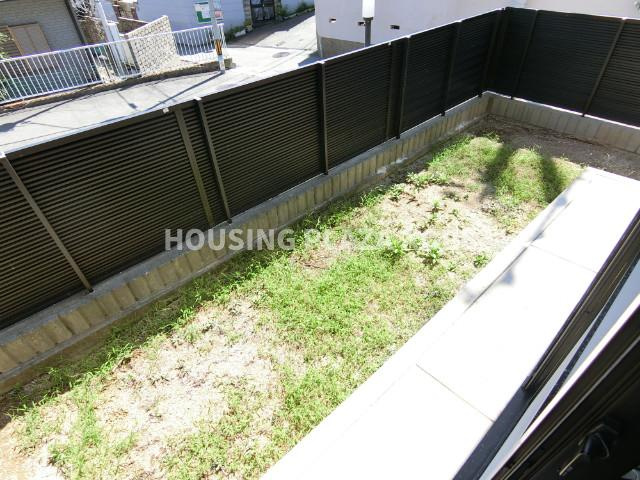 関守ハイツのバルコニー