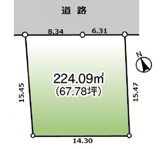 【土地図】 | 若葉区小倉台7丁目　土地
