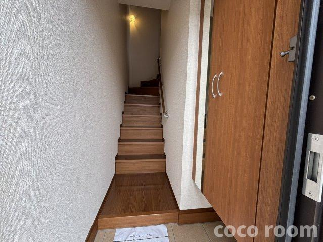 ぺブルコートの玄関